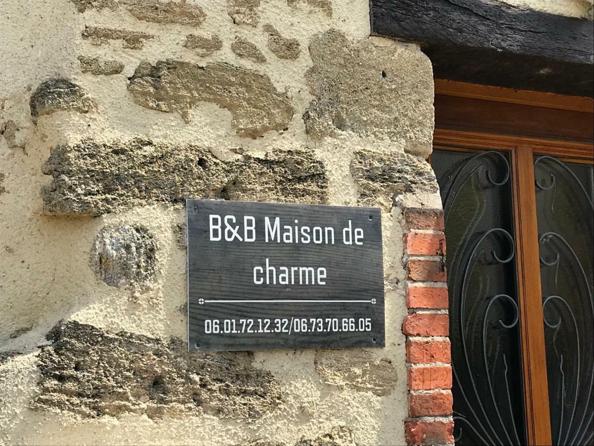 Maison De Charme Concourson-sur-Layon ภายนอก รูปภาพ